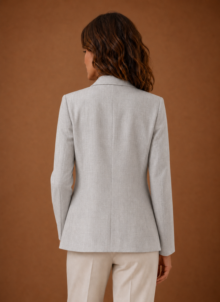 Victoire – Blazer Cintré Femme Un Bouton