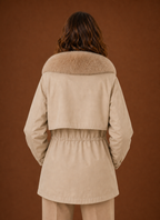 Yukon – Parka à Capuche Fausse Fourrure Femme