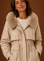 Yukon – Parka à Capuche Fausse Fourrure Femme
