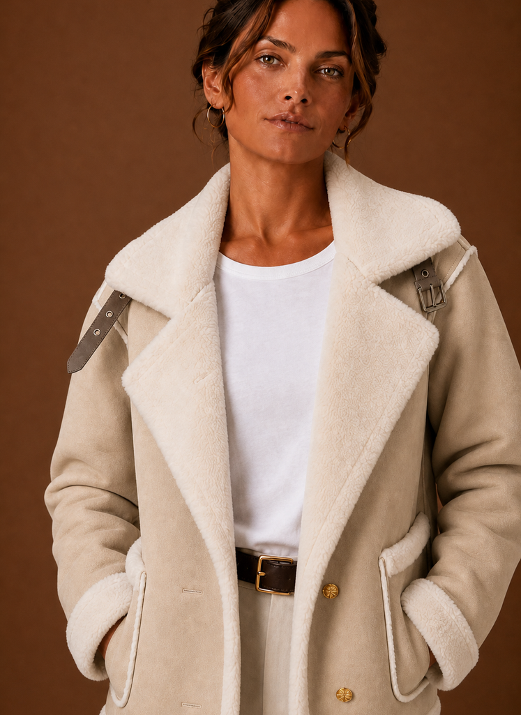 Amelia – Blouson Aviateur Femme Col Signature