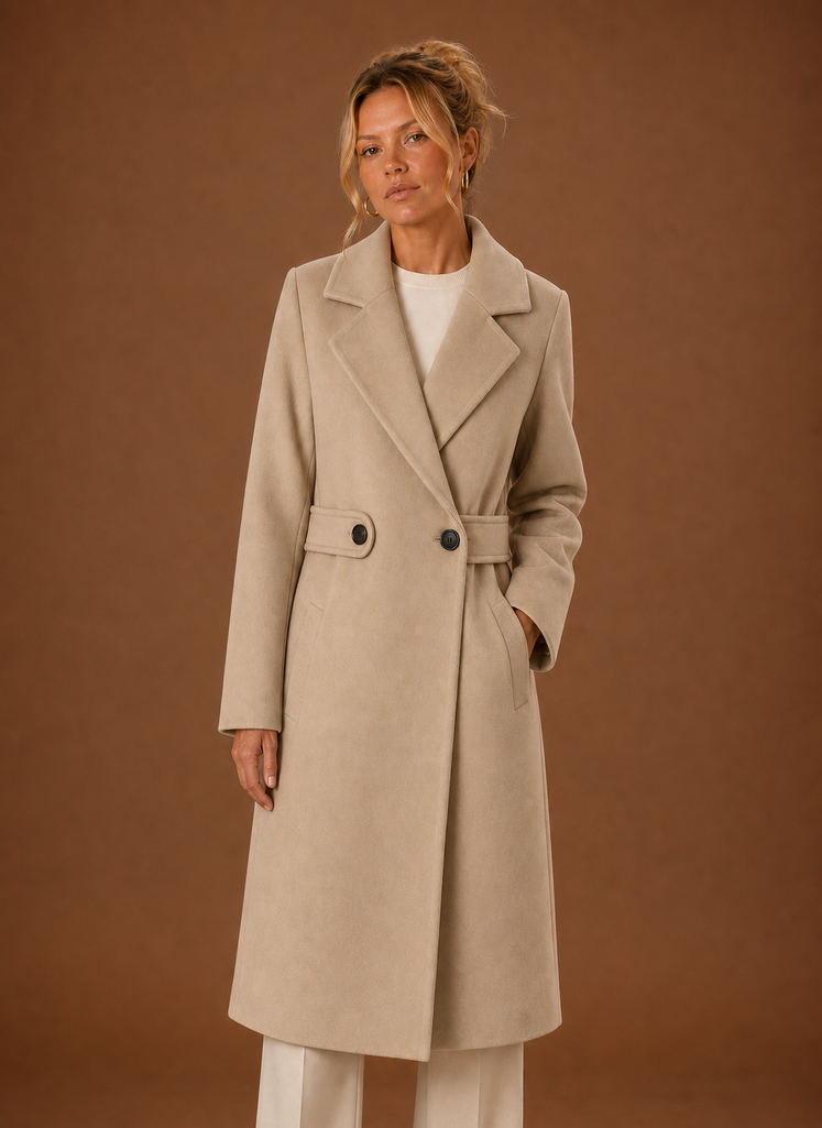 Louise – Trench Mi-Long Femme Classique