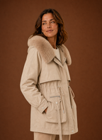 Yukon – Parka à Capuche Fausse Fourrure Femme
