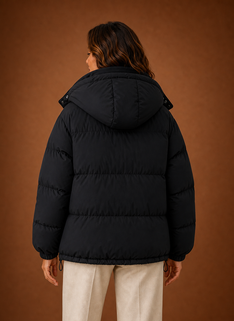 Cachemire – Doudoune Oversize Chaude Femme