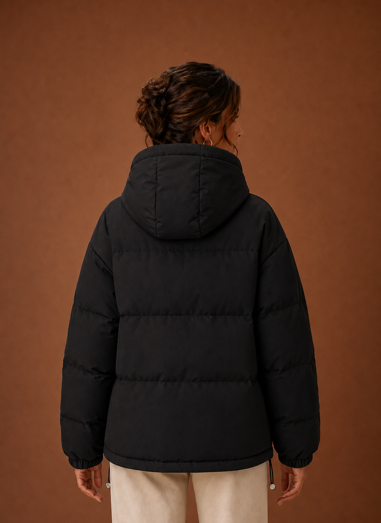 Aurore – Doudoune à Capuche Femme Manteau d'Hiver