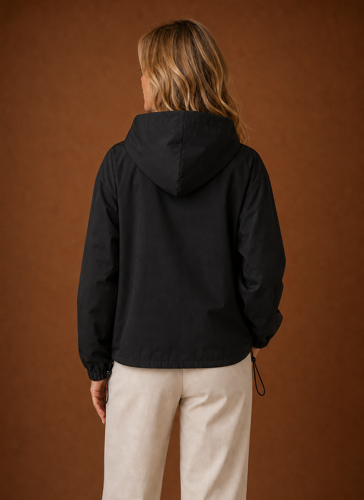 Mistral – Coupe-Vent Léger à Capuche Femme