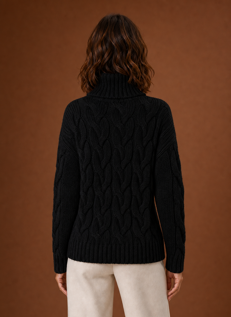 Margot – Pull Maille Torsadée Femme
