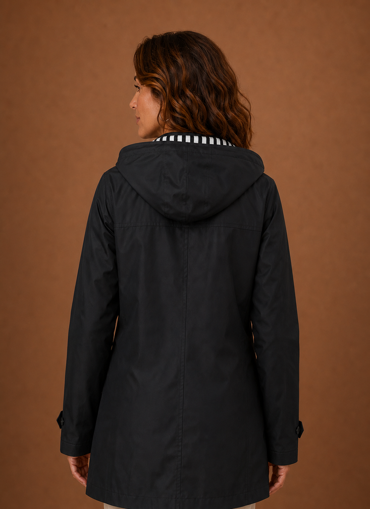 Garance – Trench à Capuche Femme Automne-Hiver