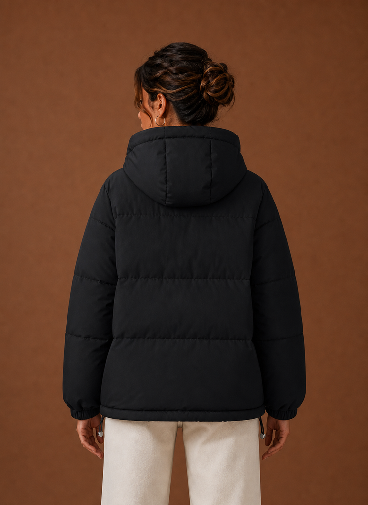 Aurore – Doudoune à Capuche Femme Manteau d'Hiver