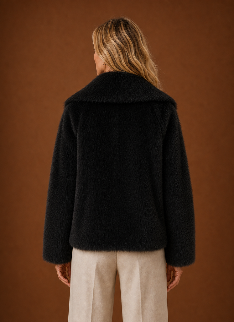 Zibeline – Manteau Fausse Fourrure Femme Hiver