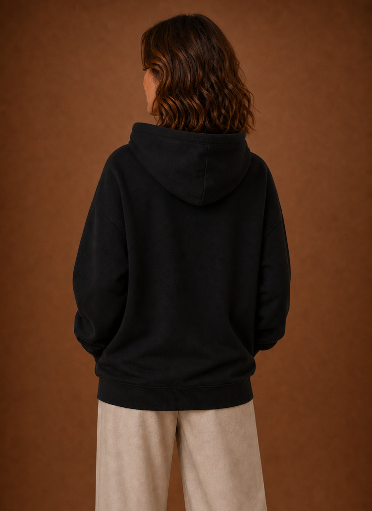Manhattan – Sweat à Capuche Oversize Femme Imprimé New York