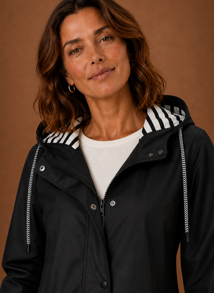 Garance – Trench à Capuche Femme Automne-Hiver