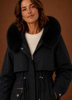 Yukon – Parka à Capuche Fausse Fourrure Femme