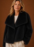 Zibeline – Manteau Fausse Fourrure Femme Hiver