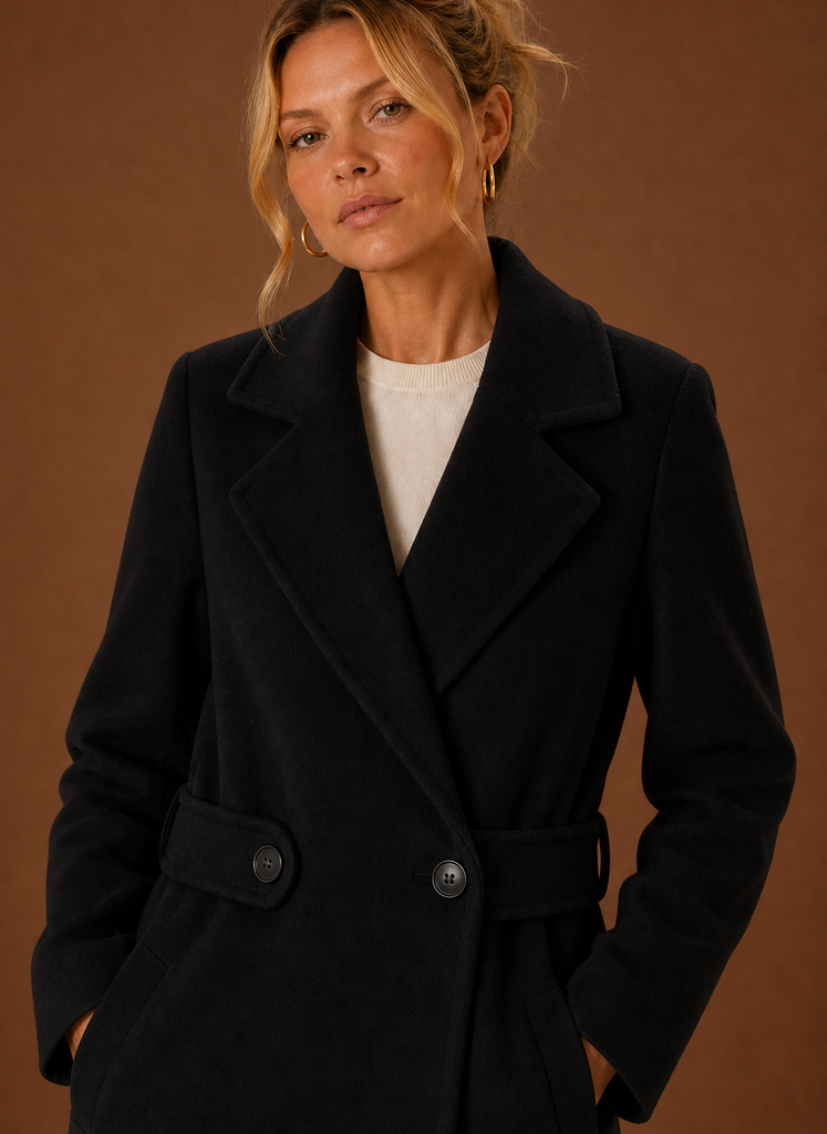 Louise – Trench Mi-Long Femme Classique