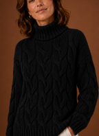 Margot – Pull Maille Torsadée Femme