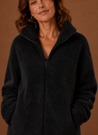 Anouk – Veste Polaire Sherpa Zippée Femme