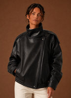 Inès – Veste Col Montant Femme