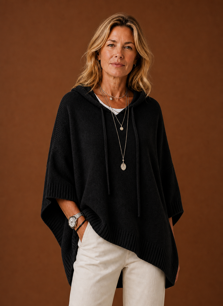 Dimanche – Sweat à Capuche Oversize Femme