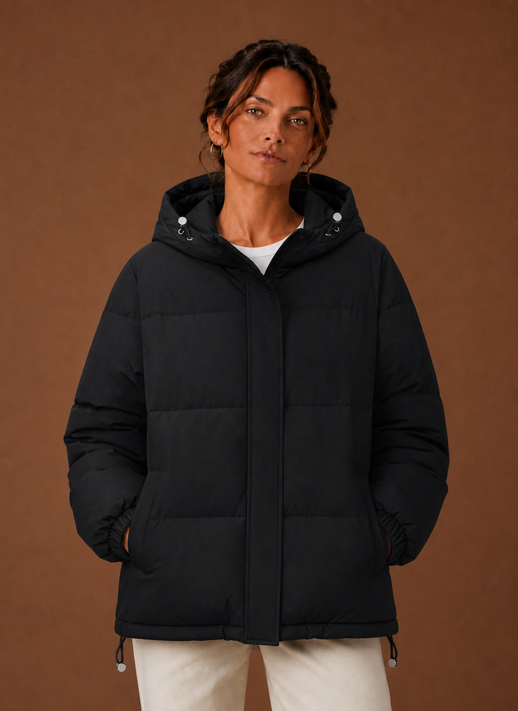 Aurore – Doudoune à Capuche Femme Manteau d'Hiver