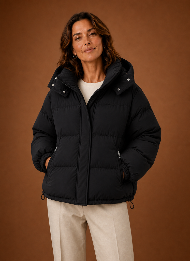 Cachemire – Doudoune Oversize Chaude Femme