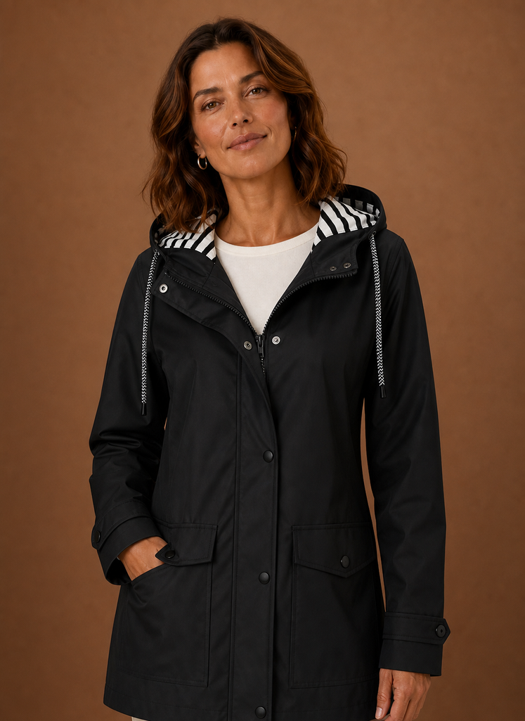 Garance – Trench à Capuche Femme Automne-Hiver