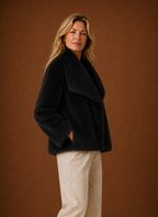 Zibeline – Manteau Fausse Fourrure Femme Hiver