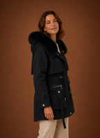 Yukon – Parka à Capuche Fausse Fourrure Femme