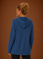 Clémence – Gilet Oversize Boutonné Femme en Maille
