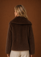 Zibeline – Manteau Fausse Fourrure Femme Hiver