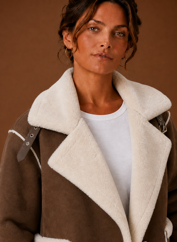 Amelia – Blouson Aviateur Femme Col Signature