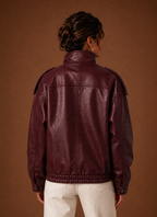 Inès – Veste Col Montant Femme