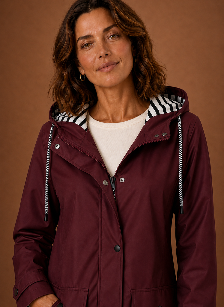 Garance – Trench à Capuche Femme Automne-Hiver