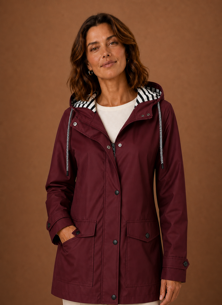 Garance – Trench à Capuche Femme Automne-Hiver
