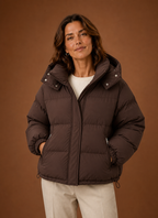 Cachemire – Doudoune Oversize Chaude Femme