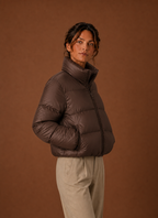 Praline – Doudoune Matelassée Femme Coupe Ajustée