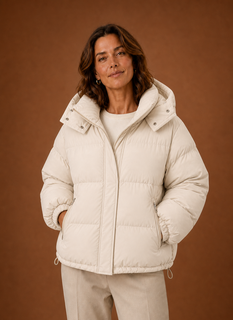 Cachemire – Doudoune Oversize Chaude Femme