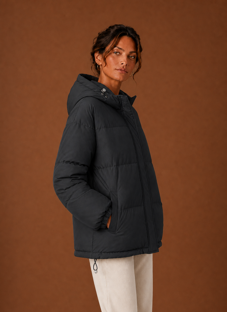 Aurore – Doudoune à Capuche Femme Manteau d'Hiver