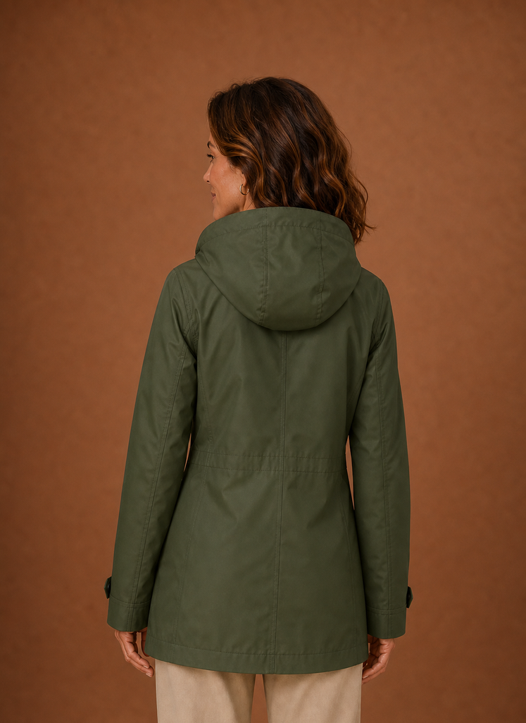 Garance – Trench à Capuche Femme Automne-Hiver