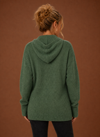 Clémence – Gilet Oversize Boutonné Femme en Maille