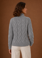 Margot – Pull Maille Torsadée Femme