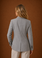 Joséphine – Blazer Long Femme Coupe Tailleur