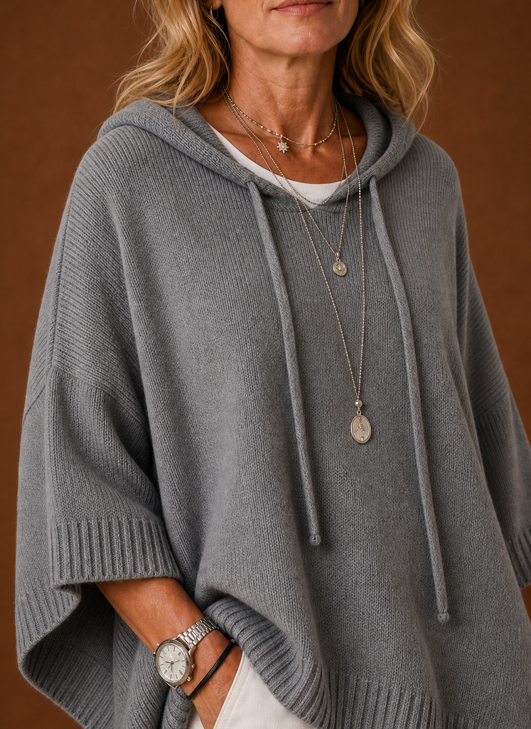 Dimanche – Sweat à Capuche Oversize Femme