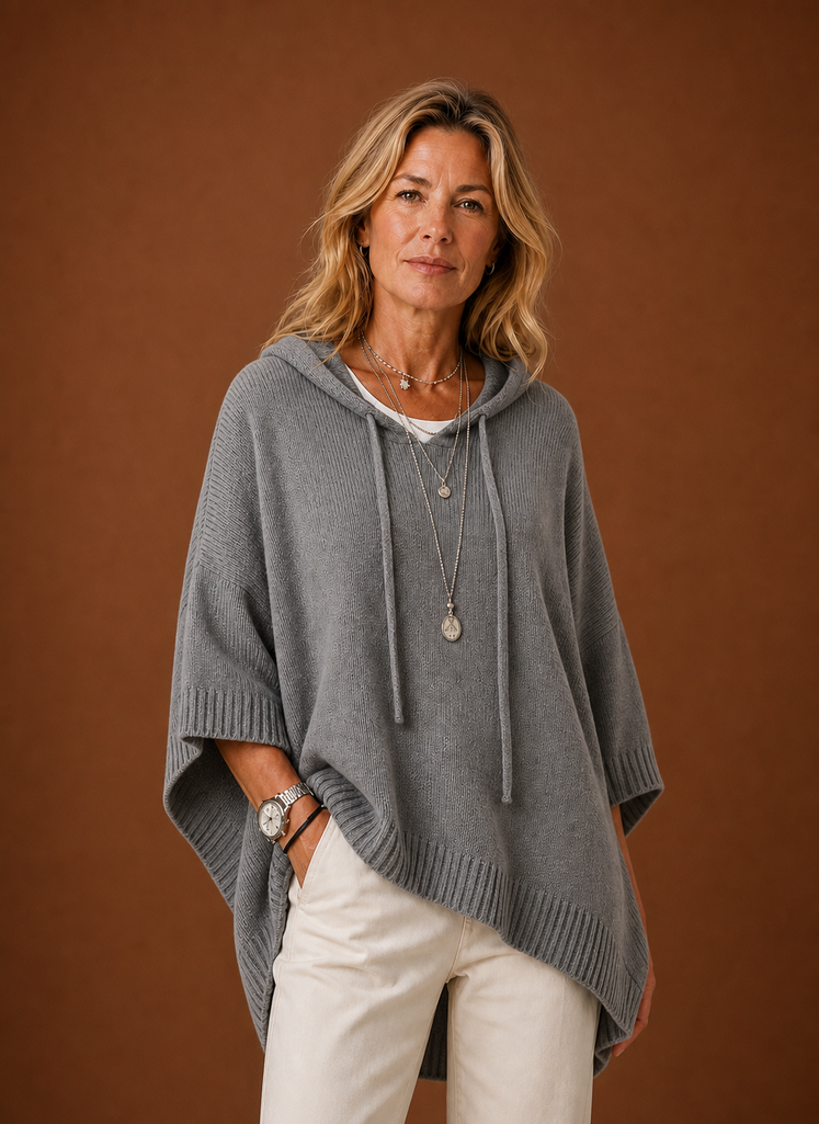 Dimanche – Sweat à Capuche Oversize Femme