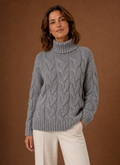Margot – Pull Maille Torsadée Femme