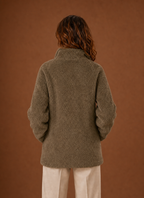 Anouk – Veste Polaire Sherpa Zippée Femme