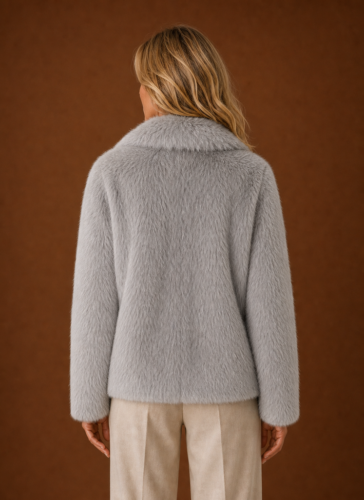 Zibeline – Manteau Fausse Fourrure Femme Hiver