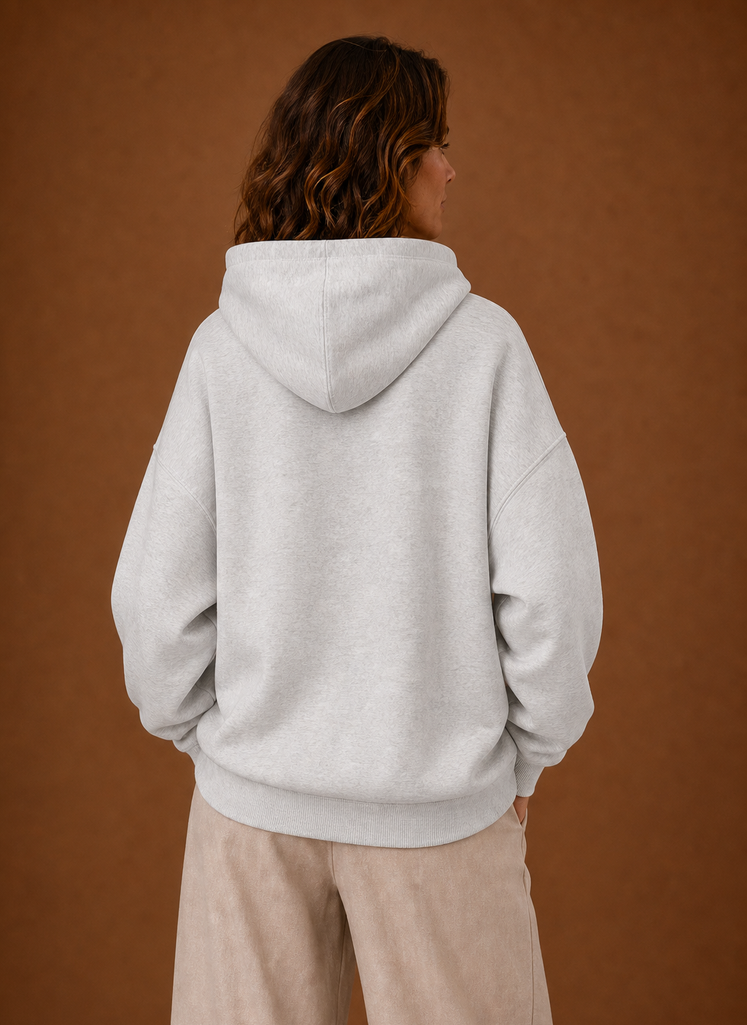 Manhattan – Sweat à Capuche Oversize Femme Imprimé New York