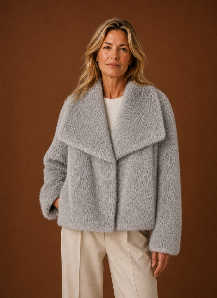 Zibeline – Manteau Fausse Fourrure Femme Hiver