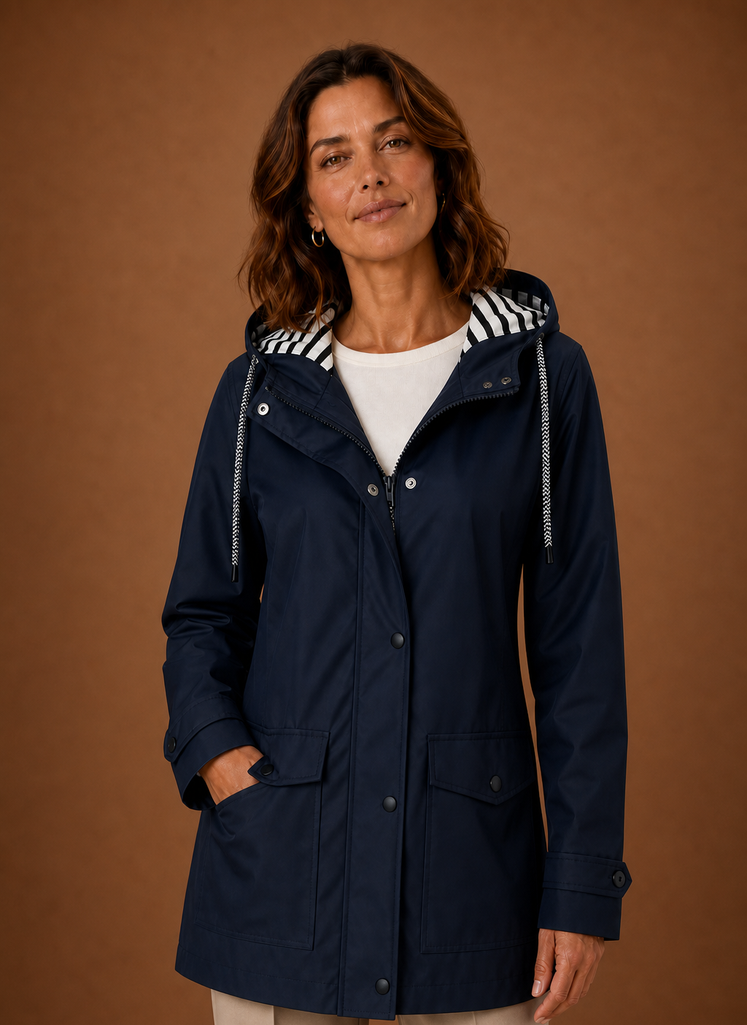 Garance – Trench à Capuche Femme Automne-Hiver