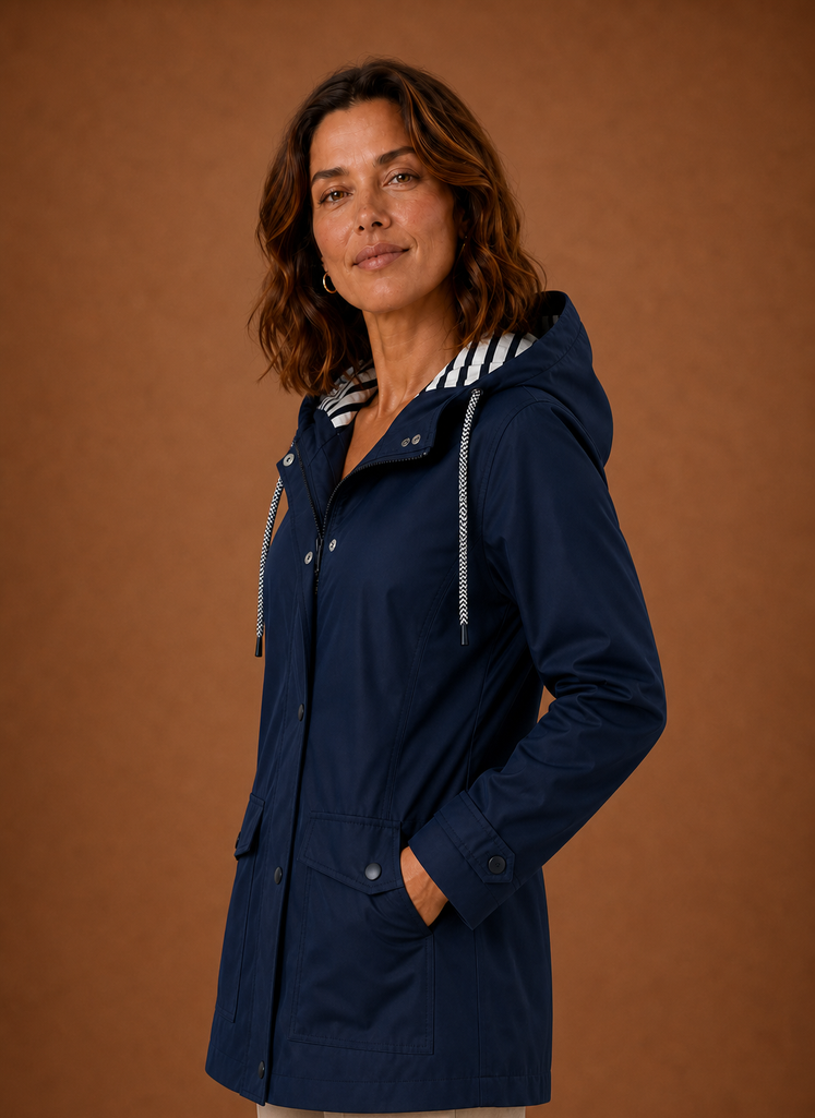 Garance – Trench à Capuche Femme Automne-Hiver